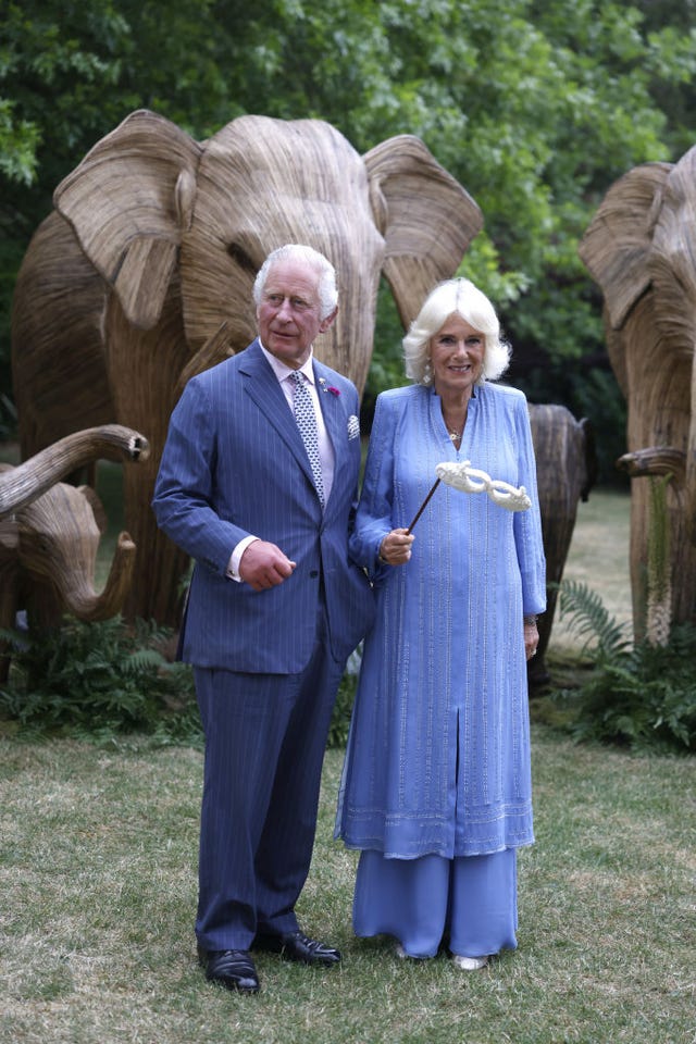 queen camilla animal ball