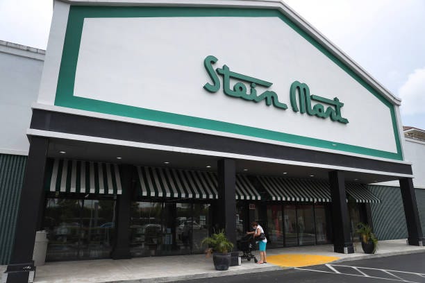 miami, florida   august 12 a stein mart store is seen on august 12, 2020 in miami, florida stein mart announced that it has filed for chapter 11 bankruptcy protection and plans to permanently close most, if not all, of its stores, partially blaming the change in shopping habits during the coronavirus pandemic for the bankruptcy photo by joe raedlegetty images
