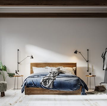 Cama con cabecero de madera cama con cabecero de madera