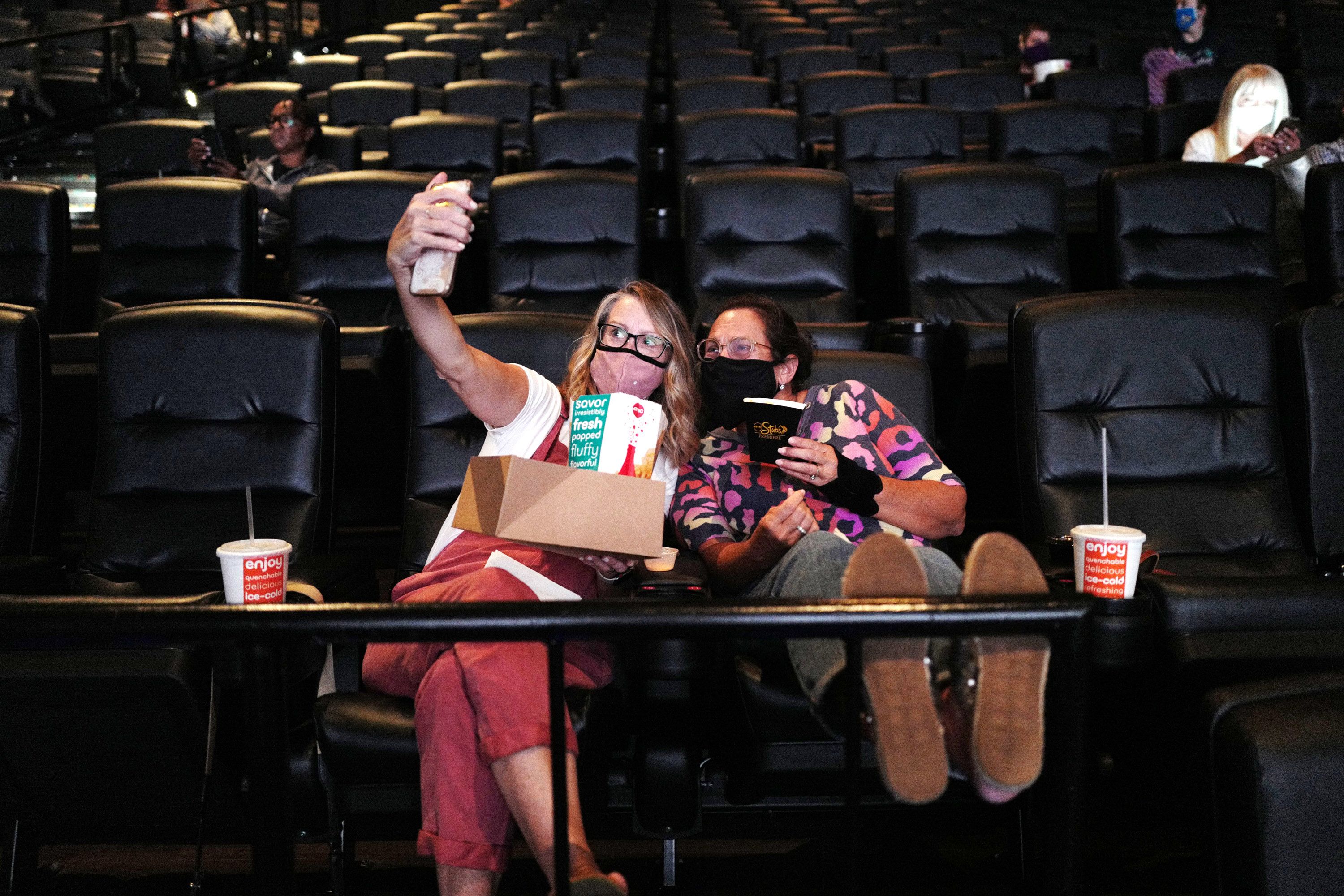 AMC Movie Theater Reopening Photos - Movie Theaters Open With COVID-19 Safety Precautions