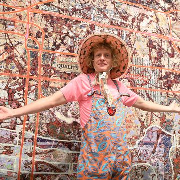 london, england   september 14 grayson perry attends the grayson perry the most specialest relationship photocall at victoria miro gallery on september 14, 2020 in london, england photo by karwai tanggetty images