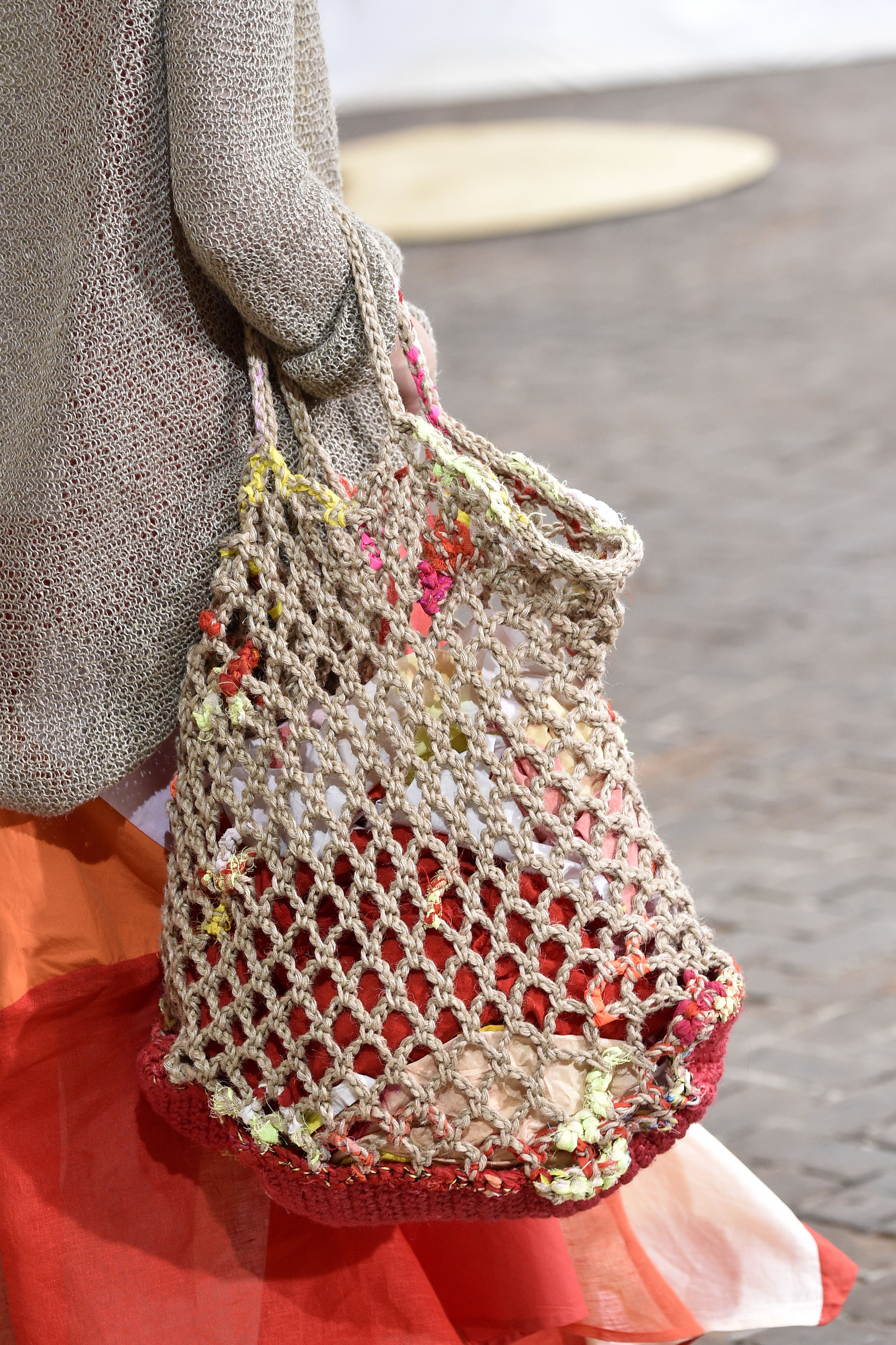 Bolso best sale de red