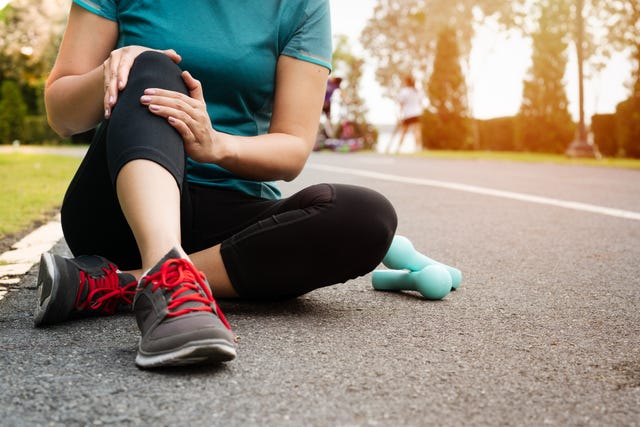 a person sitting on the ground