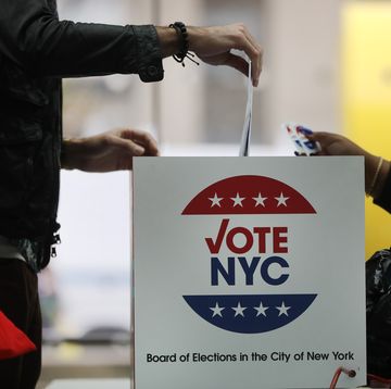 new york, new york october 28 people vote at the brooklyn museum during early voting on october 28, 2020 in new york city election officials are trying to ensure that the voting process is both safe and efficient due to the coronavirus covid 19 pandemic photo by spencer plattgetty images