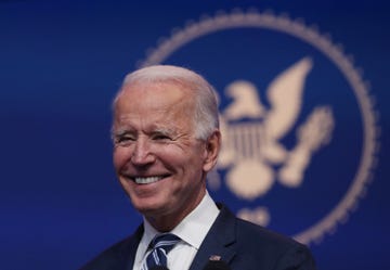 wilmington, delaware   november 10 us president elect joe biden addresses the media about the trump administration’s lawsuit to overturn the affordable care act on november 10, 2020 at the queen theater in wilmington, delaware mr biden also answered questions about the process of the transition and how a biden administration would work with republicans photo by joe raedlegetty images