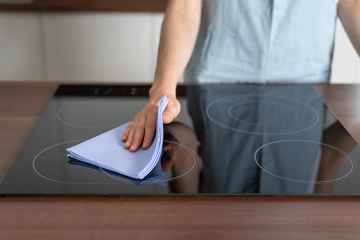 how to clean a glass cooktop