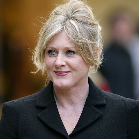 manchester, united kingdom   october 22 embargoed for publication in uk newspapers until 48 hours after create date and time sarah lancashire attends the funeral of coronation street actress betty driver at st anns church on october 22, 2011 in manchester, england photo by indigogetty images