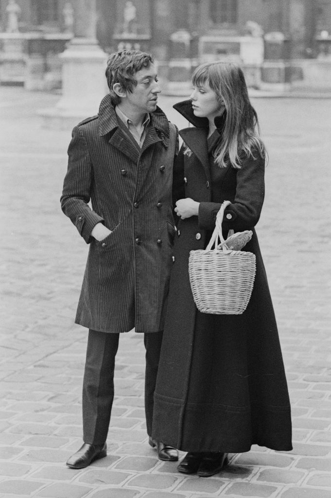 Jane Birkin's iconic casual chic style