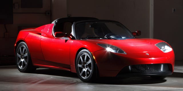 tesla roadster first