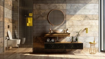 baño bonito de lujo
