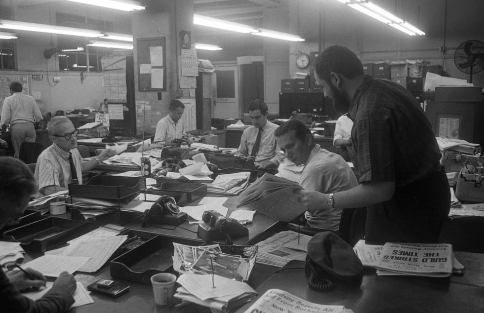 new york post newsroom