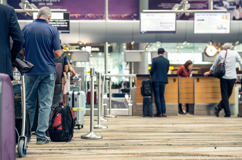 mistakes you make when flying not paying attention to announcements at gate