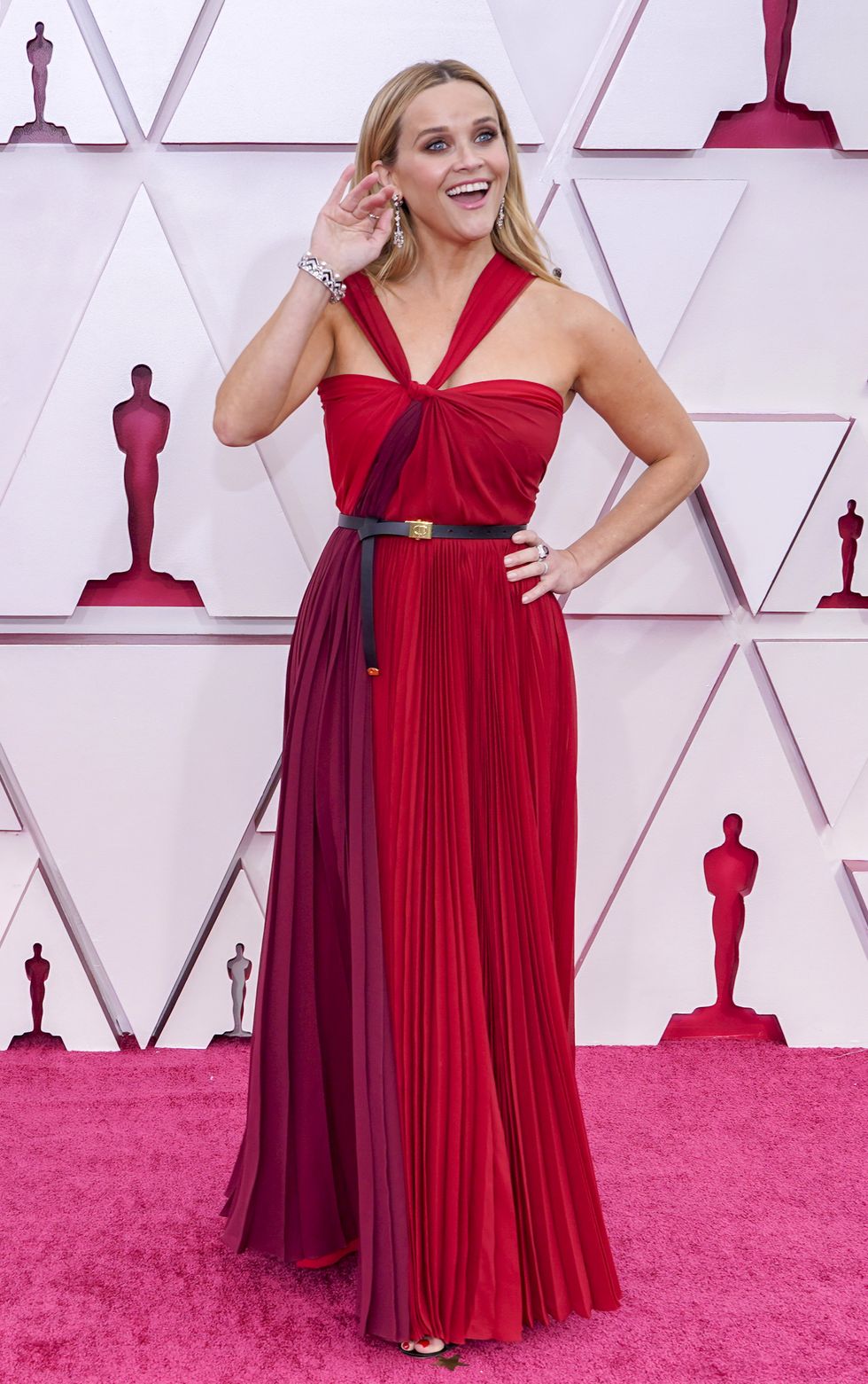 los angeles, california – april 25 reese witherspoon attends the 93rd annual academy awards at union station on april 25, 2021 in los angeles, california photo by chris pizzello poolgetty images