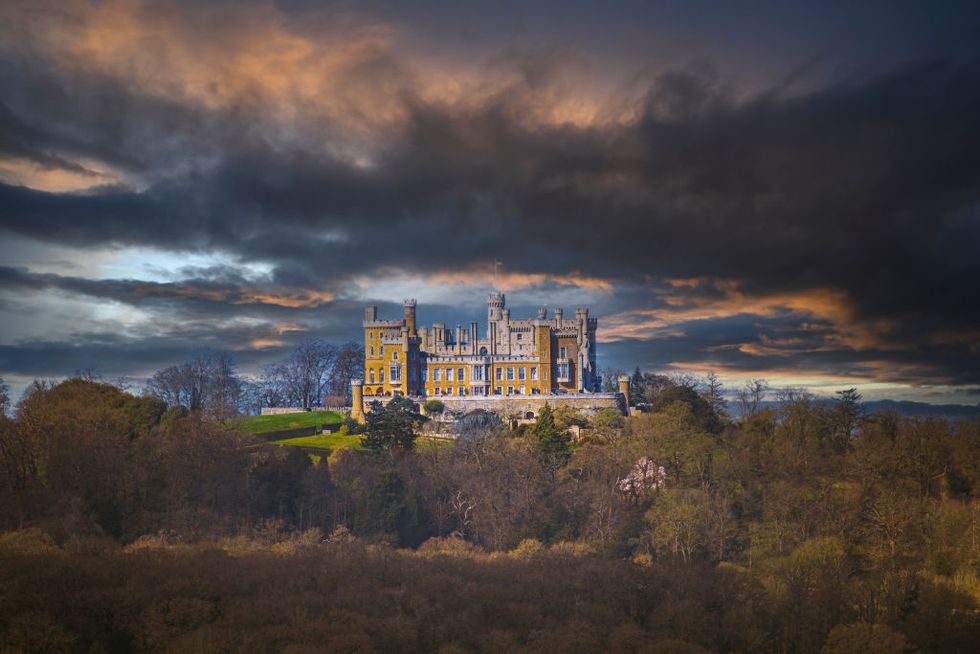a view of belvoir castle photo by bill allsopploop imagesuniversal images group via getty images