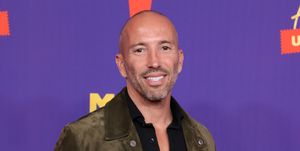 los angeles, california   may 17 in this image released on may 17, jason oppenheim attends the 2021 mtv movie  tv awards unscripted in los angeles, california photo by amy sussmangetty images