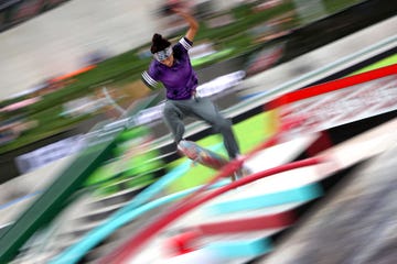 des moines, iowa may 22 mariah duran practices prior to the womens park semi final at the dew tour on may 22, 2021 in des moines, iowa photo by sean m haffeygetty images