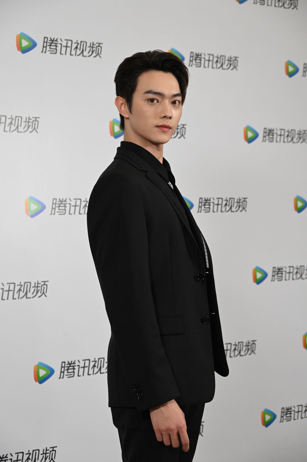shanghai, china   june 07 actor xu kai poses at backstage during tencent video event on june 7, 2021 in shanghai, china photo by vcgvcg via getty images