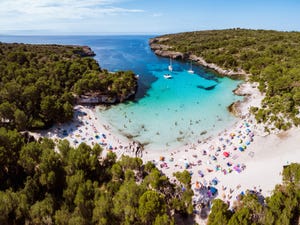cala turqueta op menorca