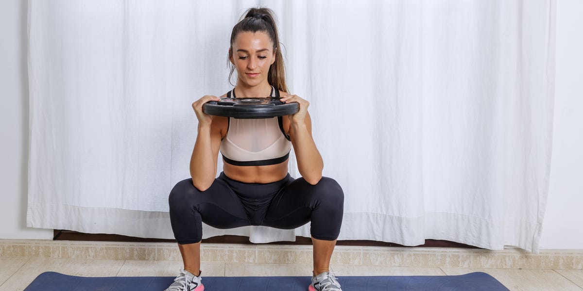 Build strength and mobility in one go with this 4-move weighted workout Build strength and mobility in one go with this 4-move weighted workout