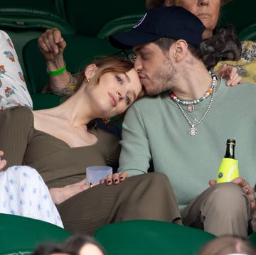 Phoebe Dynevor on “Surreal” Pete Davidson Romance london, england july 03 phoebe dynevor and pete davidson hosted by lanson attend day 6 of the wimbledon tennis championships at the all england lawn tennis and croquet club on july 03, 2021 in london, england photo by karwai tangwireimage