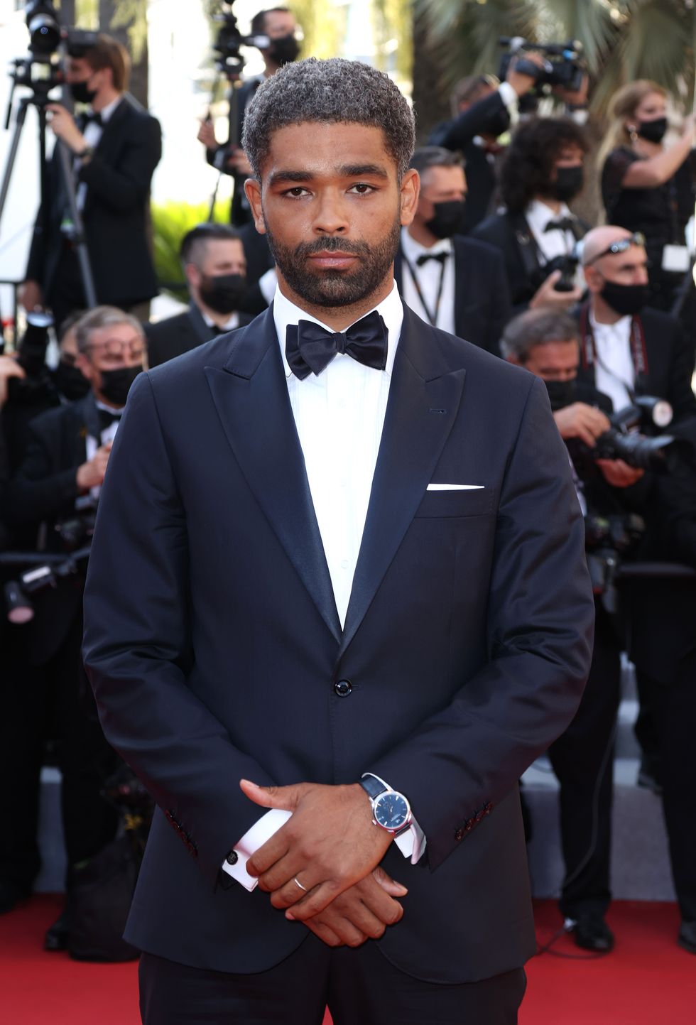cannes, france   july 09kingsley ben adir   attends the benedetta screening during the 74th annual cannes film festival on july 09, 2021 in cannes, france photo by mike marslandwireimage