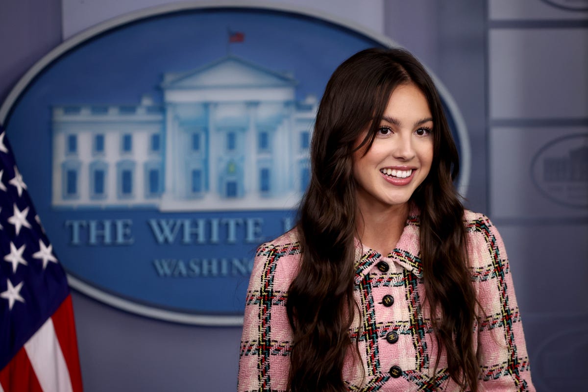 Olivia Rodrigo Wore Platforms and Socks to the White House