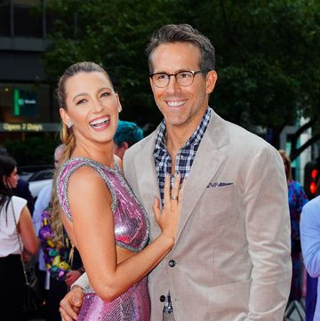 new york, new york august 03 blake lively and ryan reynolds at free guy premiere on august 03, 2021 in new york city photo by gothamgc images
