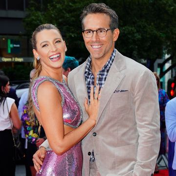 new york, new york august 03 blake lively and ryan reynolds at free guy premiere on august 03, 2021 in new york city photo by gothamgc images