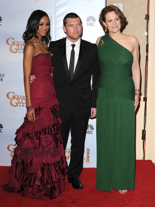 Zoe Zaldana Feet (zaldana, feet) sam worthington and zoe saldana