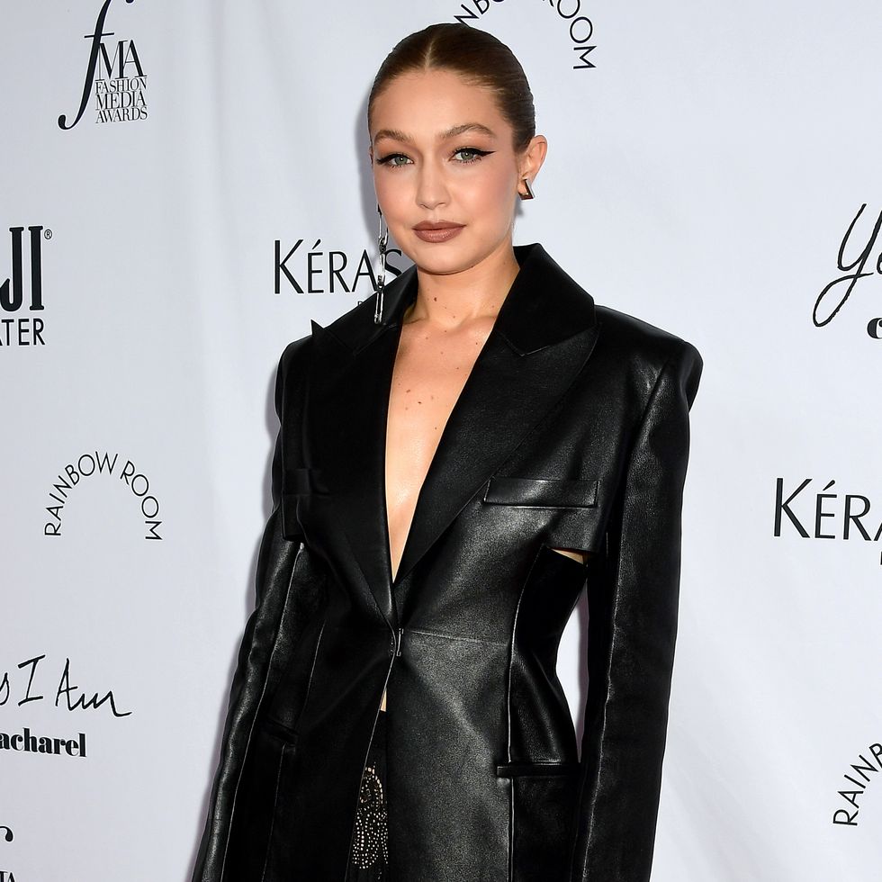 new york, new york september 09 gigi hadid attends the the daily front row 8th annual fashion media awards on september 09, 2021 in new york city photo by jennifer graylockgetty images for the daily front row