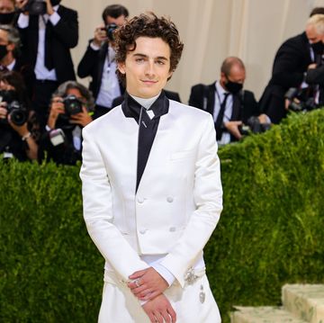 new york, new york   september 13 co chair timothée chalamet attends the 2021 met gala celebrating in america a lexicon of fashion at metropolitan museum of art on september 13, 2021 in new york city photo by theo wargogetty images