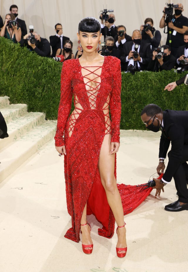 See Photos of Megan Fox at the 2021 Met Gala