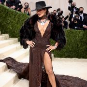 new york, new york   september 13 jennifer lopez attends the 2021 met gala celebrating in america a lexicon of fashion at metropolitan museum of art on september 13, 2021 in new york city photo by dimitrios kambourisgetty images for the met museumvogue