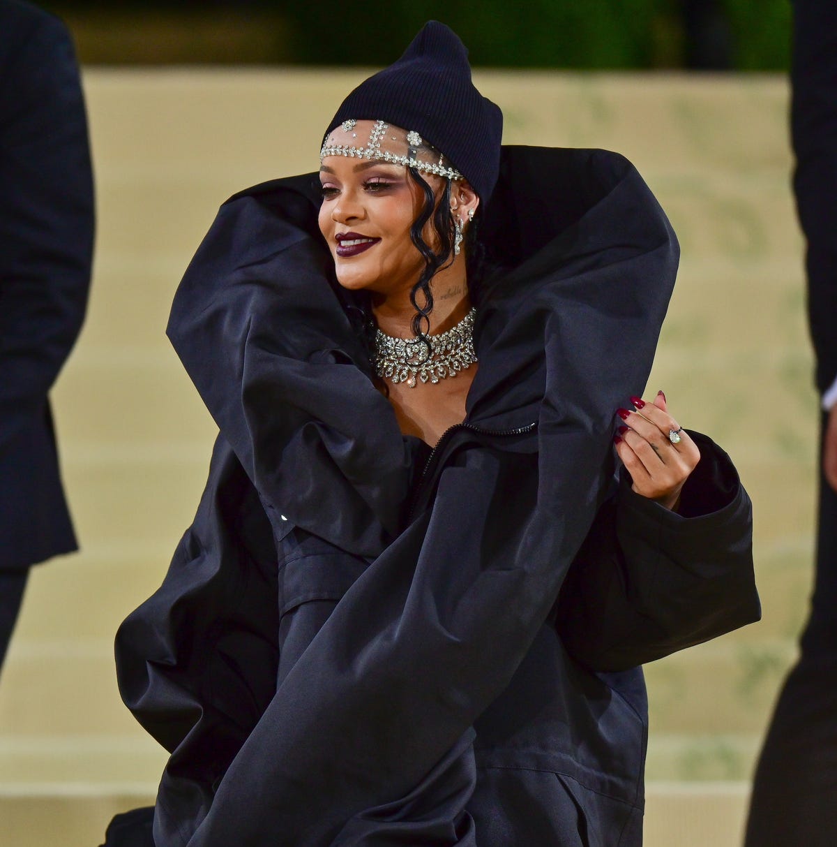 Rihanna's Love of Fur Hats Continues, Even Amid Summer