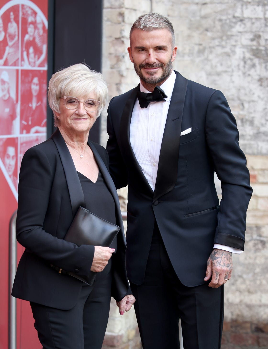 london, england september 14: sandra beckham and david beckham attend the suns who cares wins awards 2021 at the roundhouse on september 14, 2021 in london, england. (photo by tim p. whitby/wireimage)