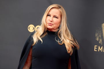 los angeles, california   september 19 jennifer coolidge attends the 73rd primetime emmy awards at la live on september 19, 2021 in los angeles, california photo by rich furygetty images