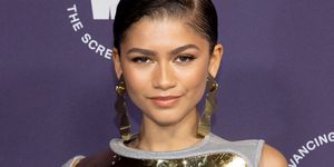 los angeles, california   october 06 zendaya attends the women in films annual award ceremony on october 06, 2021 in los angeles, california photo by emma mcintyregetty images
