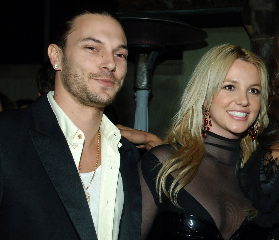 kevin federline and britney spears during mariah carey and jermaine dupri host grammy after party sponsored by lg at private home in hollywood, califormia, united states photo by jsciulliwireimage for ogilvy public relations