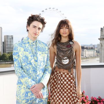 london, england october 17 timothée chalamet and zendaya attend the dune photocall in london ahead of the film's release on 21st october in central london on october 17, 2021 in london, england photo by tim p whitbygetty images for warner bros pictures and legendary pictures
