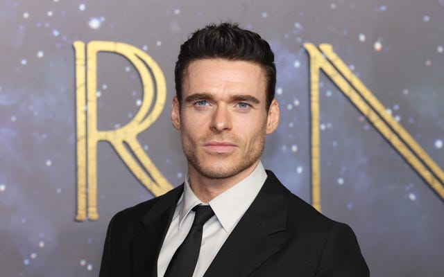 london, england october 27: richard madden attends the eternals uk premiere at the bfi imax waterloo on october 27, 2021 in london, england. (photo by tim p. whitby/getty images)