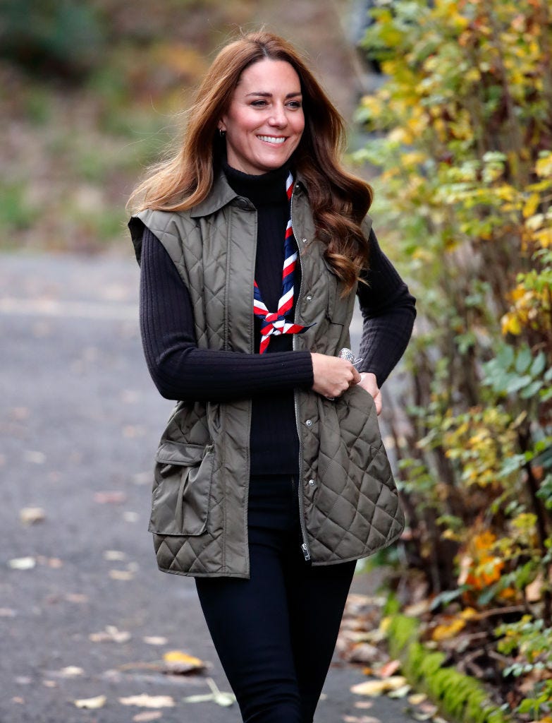 Kate Middleton wraps up warm with this season's must-have item