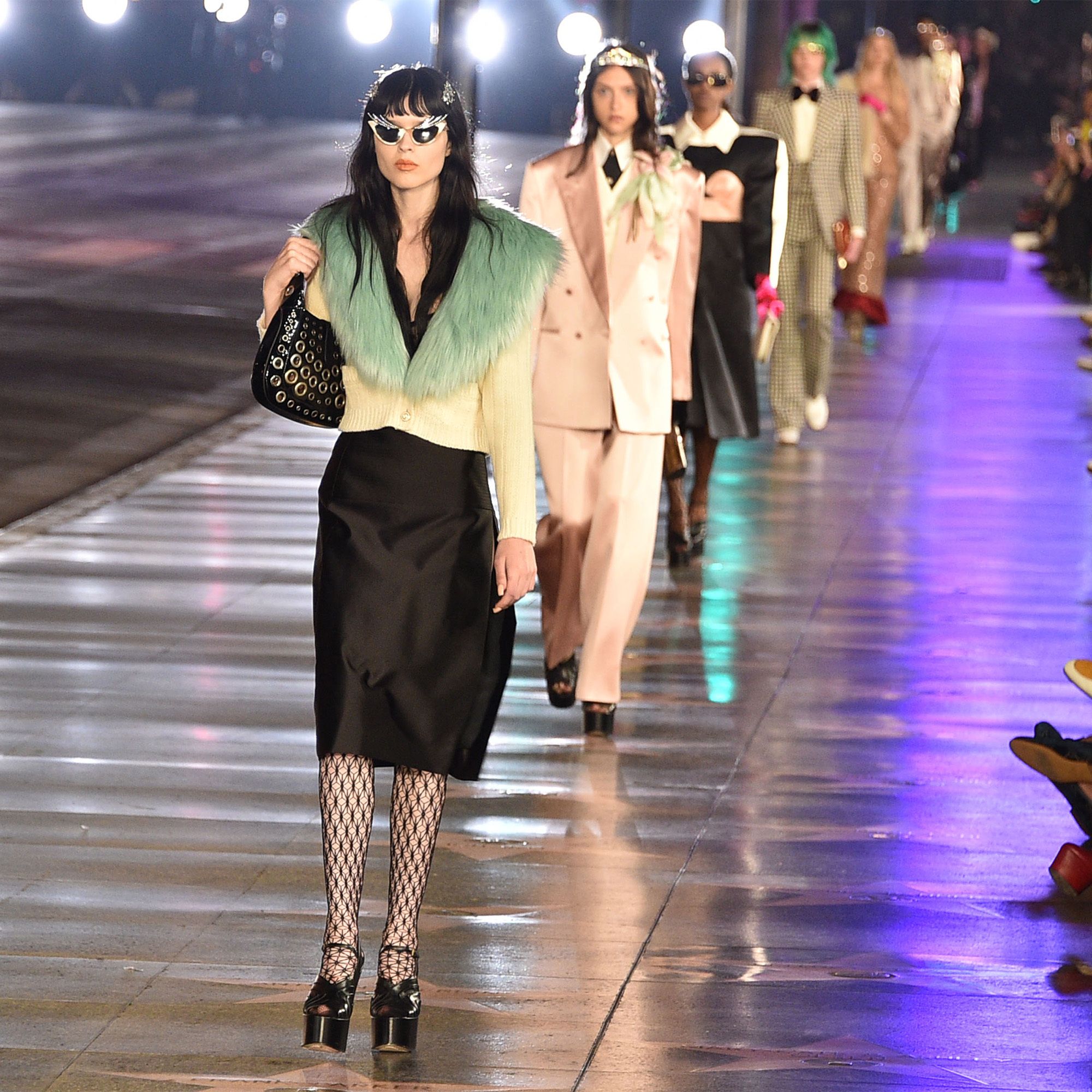 Gucci Love Parade Honors Old Hollywood Glamour