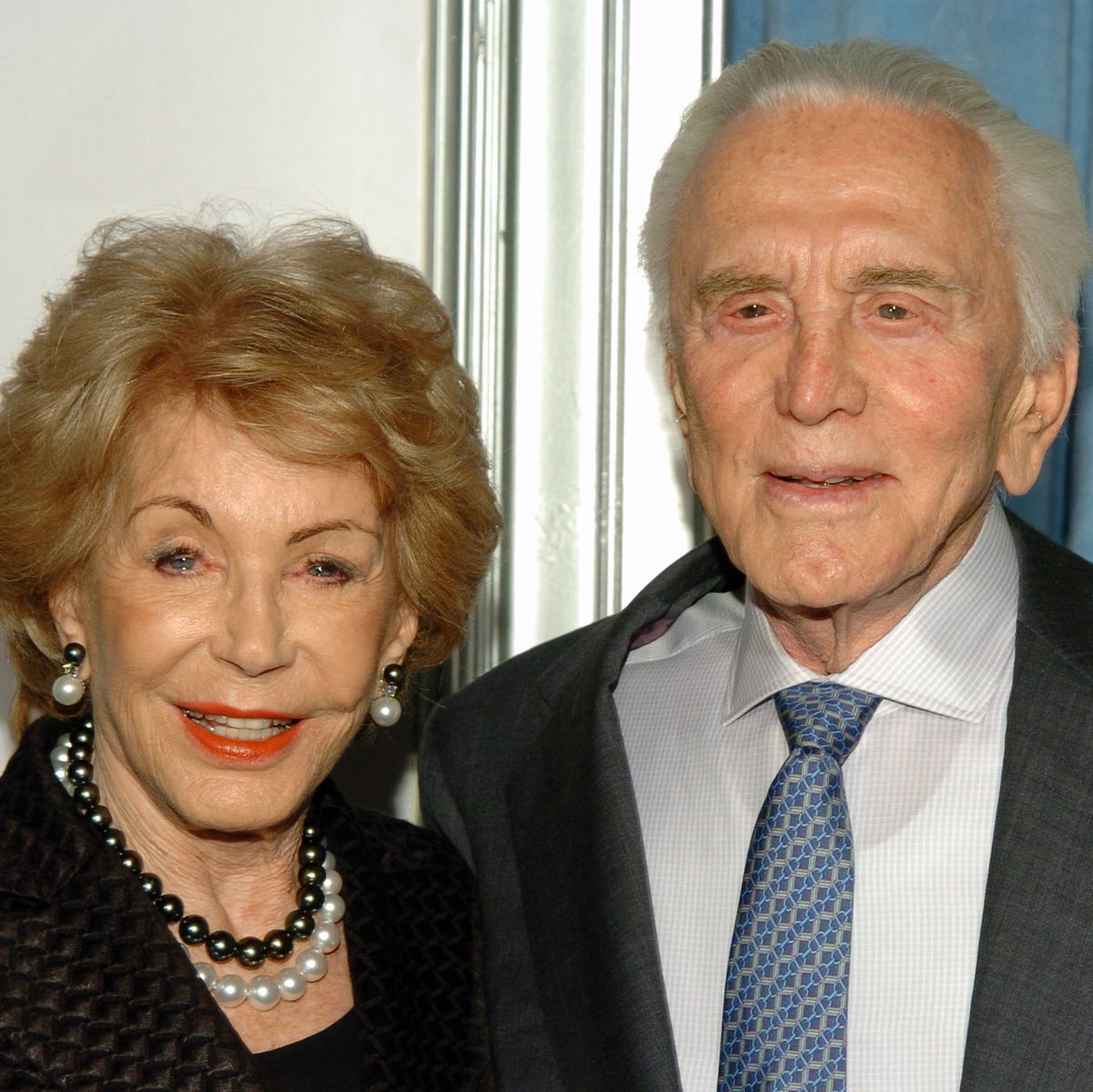 Kirk Douglas and Anne Buydens