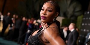 los angeles, california   november 06 serena williams, wearing gucci, attends the 10th annual lacma artfilm gala honoring amy sherald, kehinde wiley, and steven spielberg presented by gucci at los angeles county museum of art on november 06, 2021 in los angeles, california photo by rich furygetty images for lacma