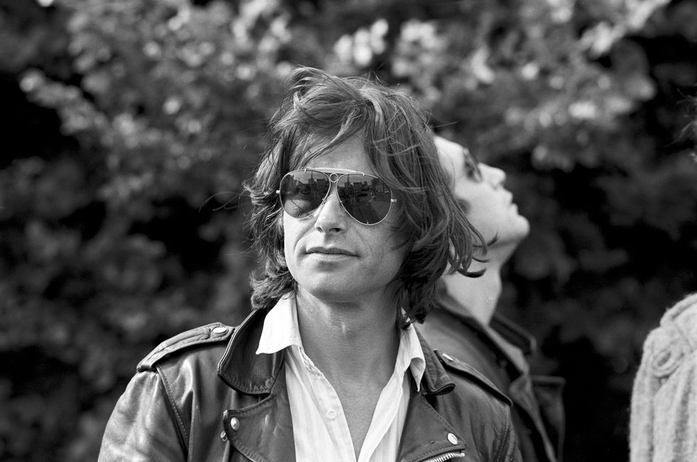 british screenwriter and director bruce robinson in stony stratford, buckinghamshire, for the movie withnail  i, 1986 photo by murray closegetty images