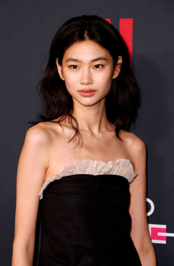 hollywood, california   november 08 jung hoyeon attends los angeles screening of netflixs squid game at neuehouse los angeles on november 08, 2021 in hollywood, california photo by frazer harrisongetty images