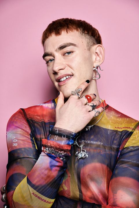 budapest, hungary november 14 olly alexander poses during a portrait session at the mtv emas 2021 'music for all' at the papp laszlo budapest sports arena on november 14, 2021 in budapest, hungary photo by gareth cattermole mtvgetty images for mtv