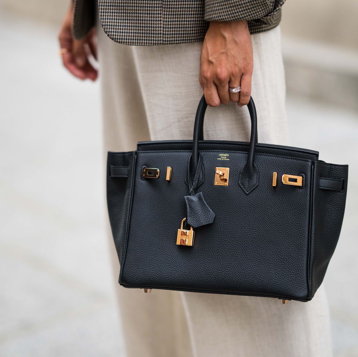 Personalised Designer Style - Kelly Bag for Women - Genuine