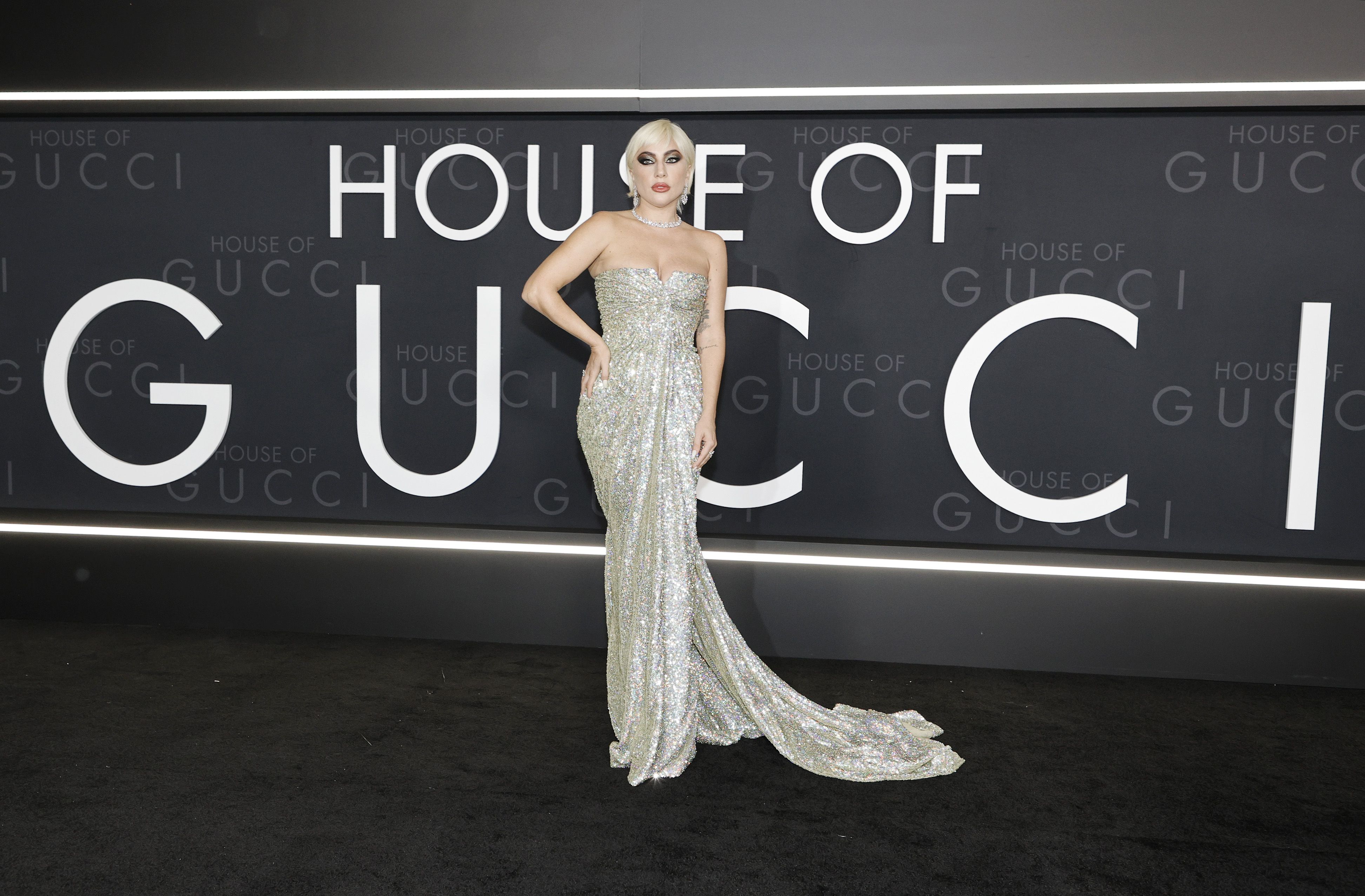 See Lady Gaga s Best House of Gucci Red Carpet Looks