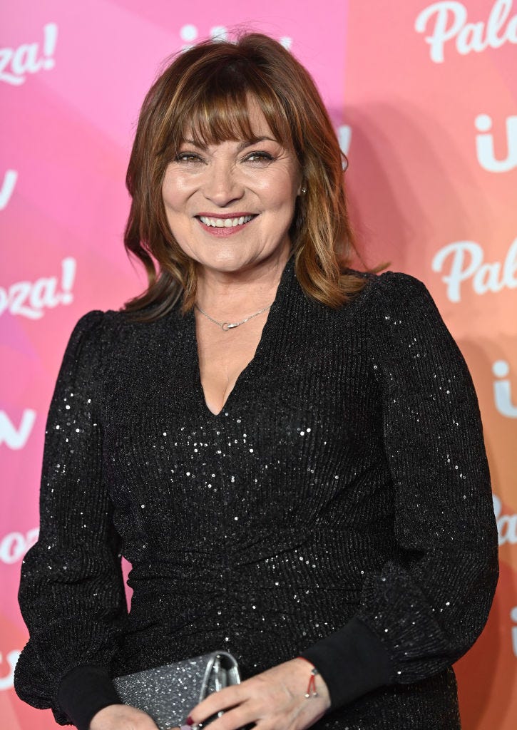 london, england november 23 lorraine kelly attends itv palooza at the royal festival hall on november 23, 2021 in london, england photo by samir husseinwireimage